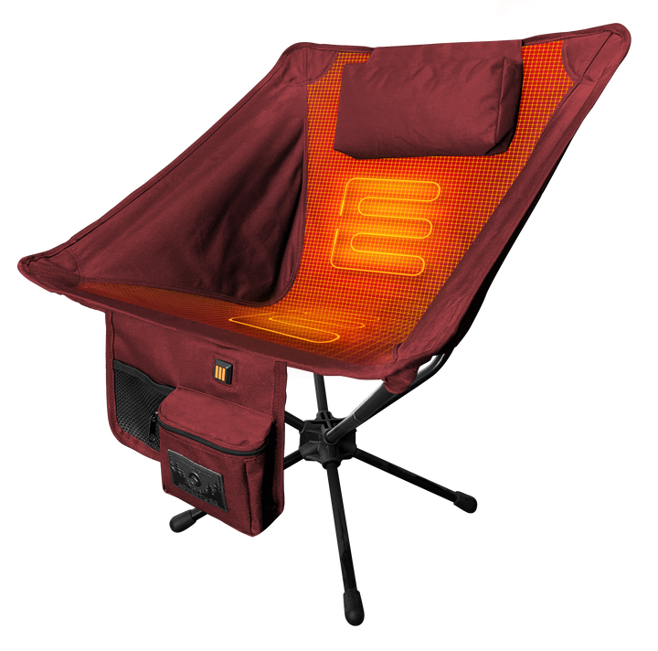 Gobi Heat The Beck Chair - Ultra-Portable Heated Camping Chair