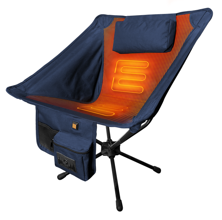 Gobi Heat The Beck Chair - Ultra-Portable Heated Camping Chair