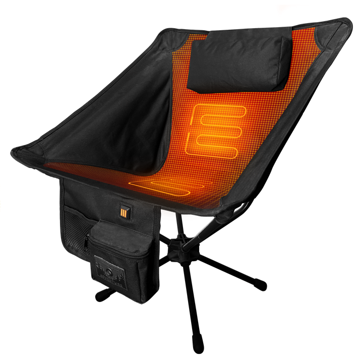 Gobi Heat The Beck Chair - Ultra-Portable Heated Camping Chair
