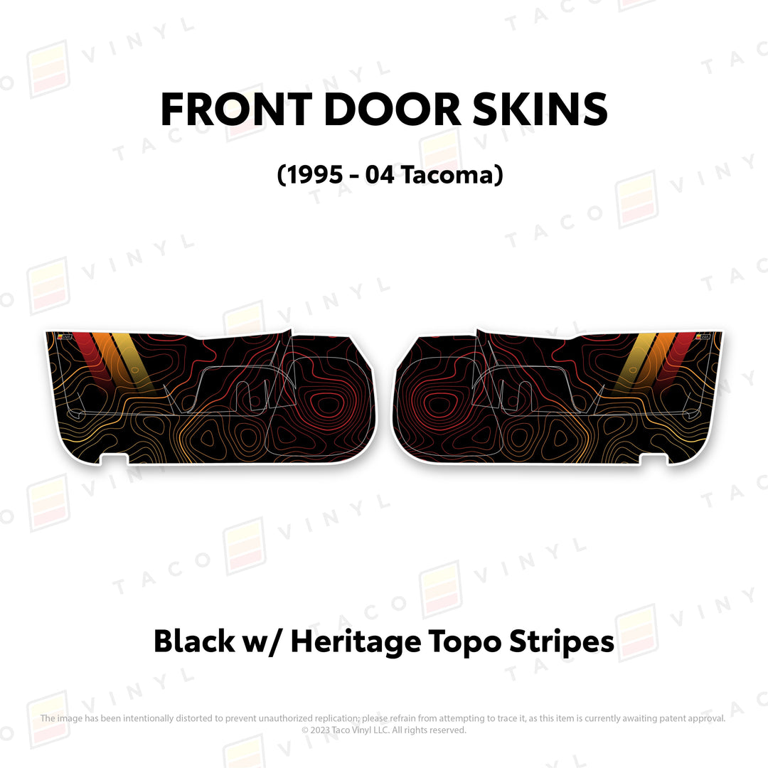 2010-24 4Runner Door Skins (Lower Section)