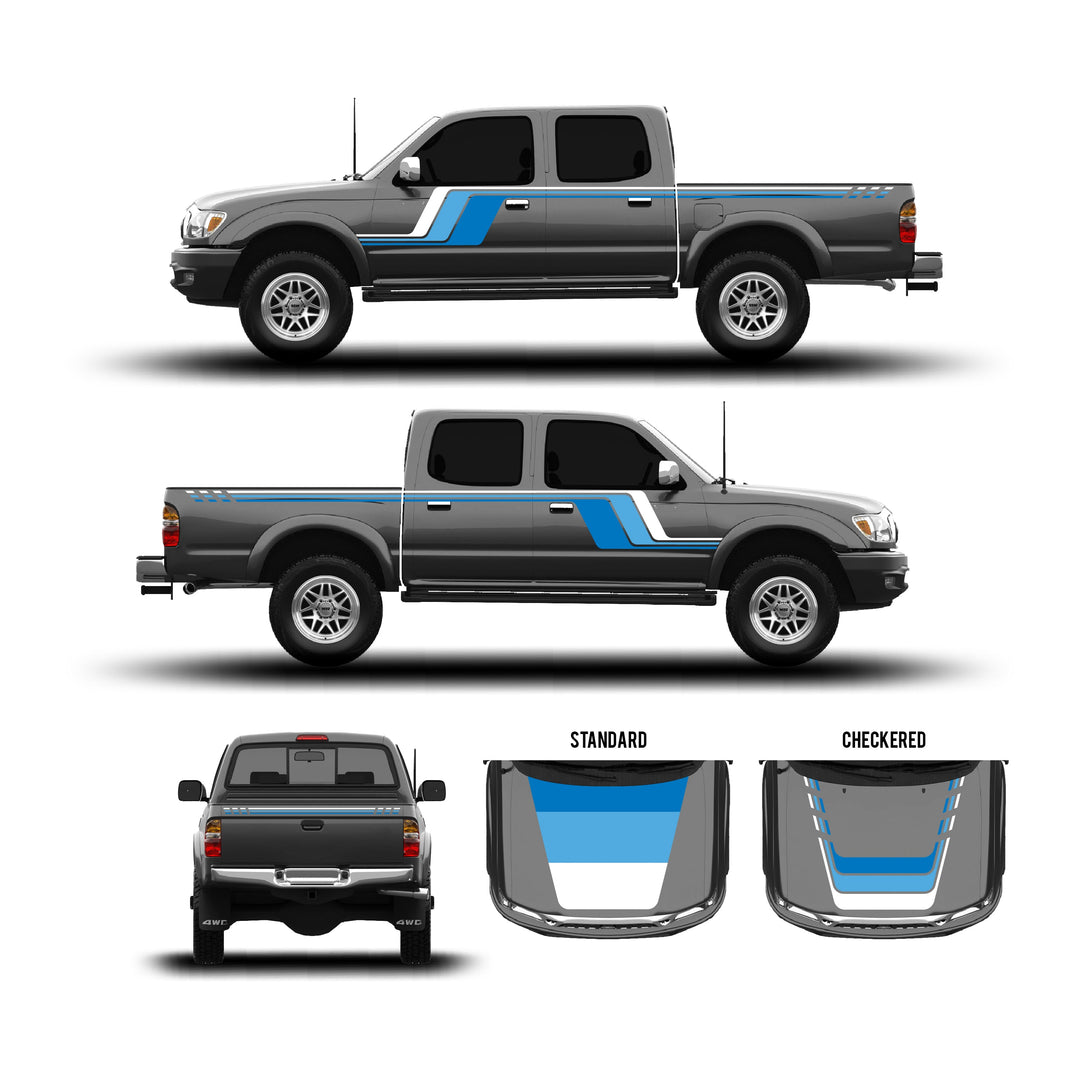 2001-04 Tacoma Checkered Stripe Kit
