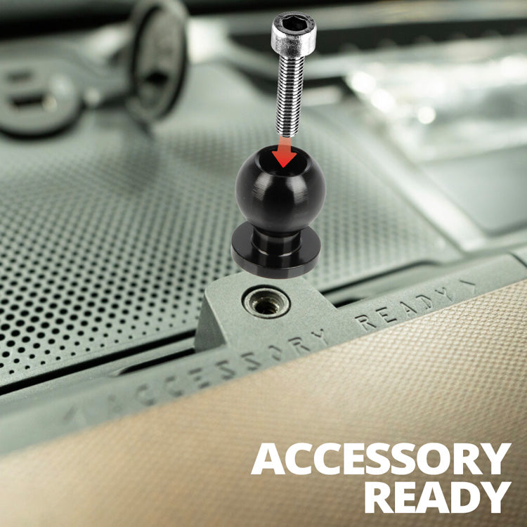 LINK™ Tablet Mount | Accessory Ready Dash and Grab Handle Compatible | 2021+ Ford Bronco | 7.5"-9.25" Telescoping Arm