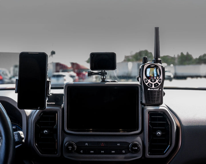 TRAXX™ - Slim Track Dash Bracket With Magsafe Charging Phone Mount | 2021 - 2024 Ford Bronco SPORT