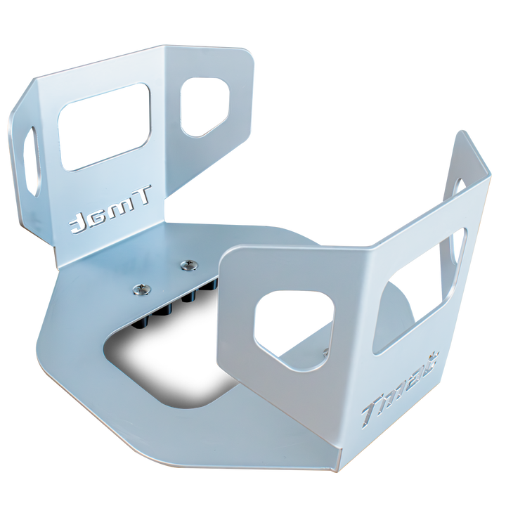 Tmat 5-Gallon Bucket Holder with Tmat Anchors - Gray