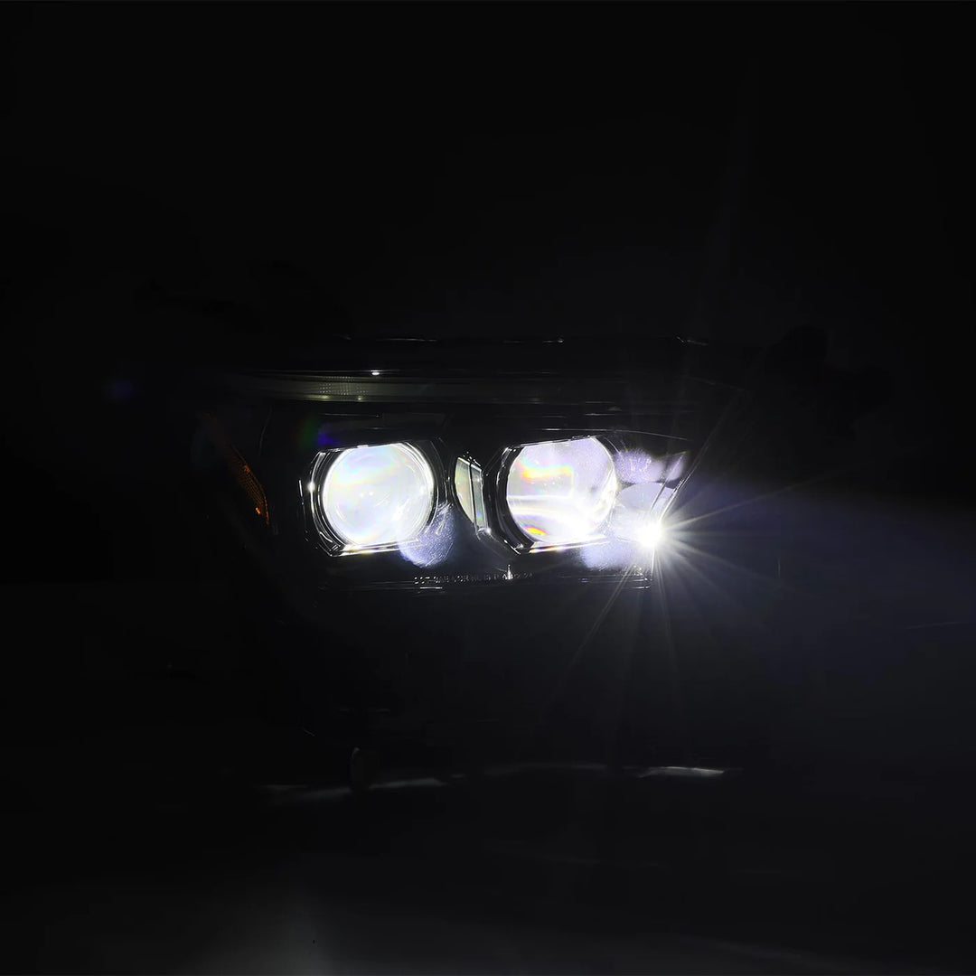 Alpharex LUXX-Series LED Projector Headlights Black for Tacoma (2024+) & 4Runner (2025+)