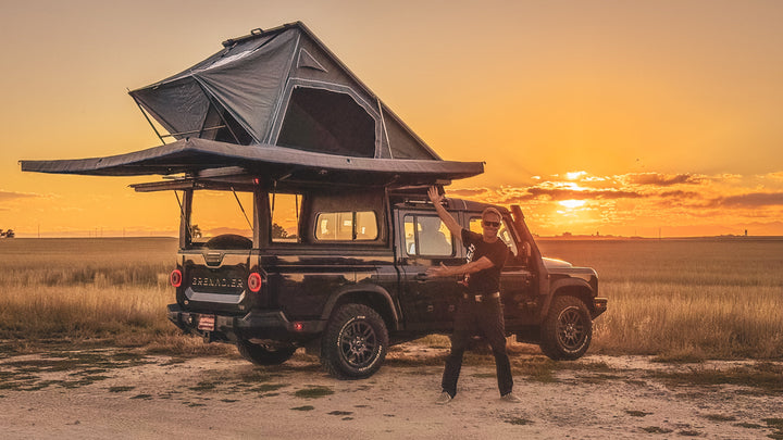 Dirtbox Canopy Camper – Modular Truck Camper Shell / Topper for Mid-Size & Full-Size Trucks (Tacoma, Tundra, F-150, Quatermaster, Ram, Silverado)