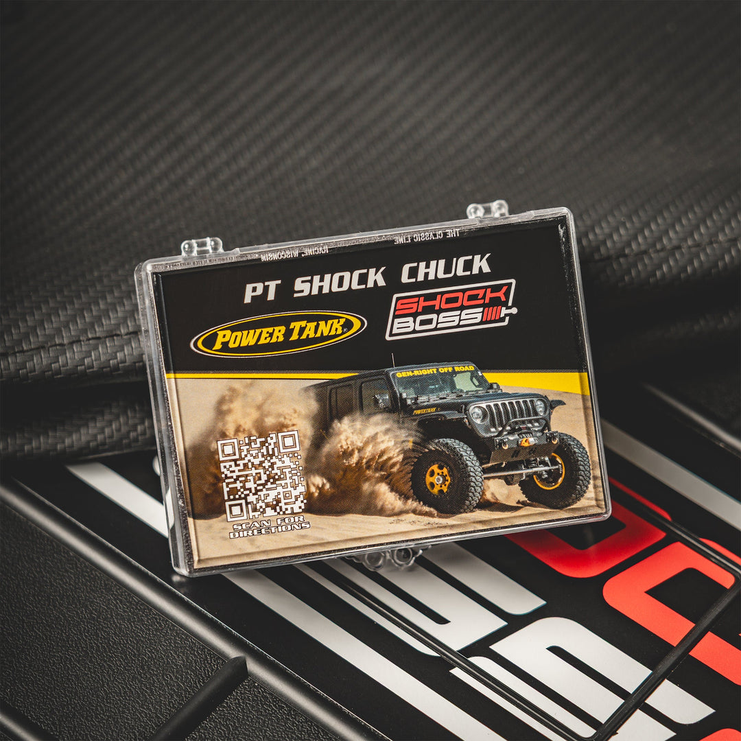 PT Shock Chuck™ Xtra Long - No Air Loss (NAL) Tire and Shock chuck - 1000 psi WP