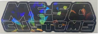 Meso Customs Stickers