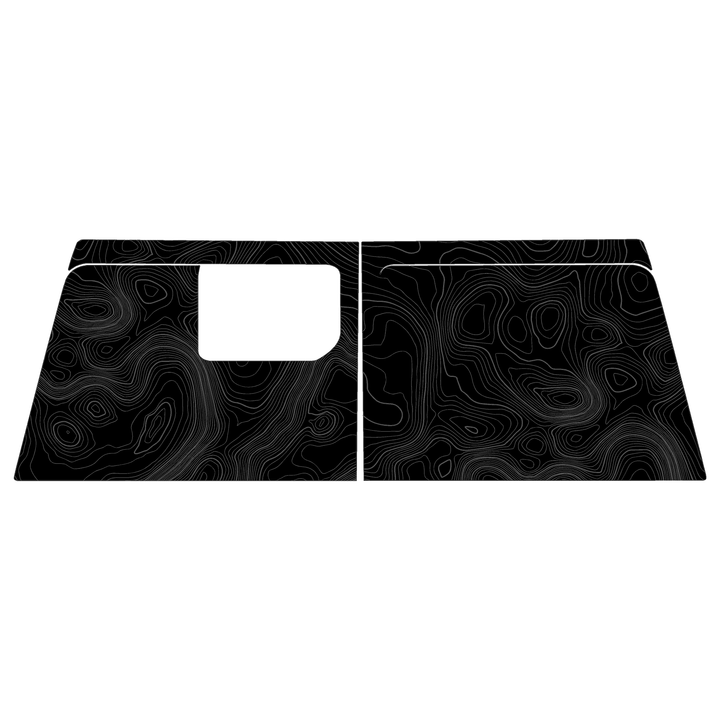 Topographic Map Premium Print Vinyl Rolls (3' or 6') - Matte Finish
