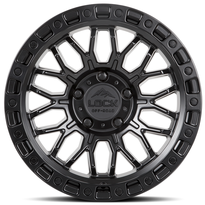 Lock Off-Road COMBAT- MATTE BLACK