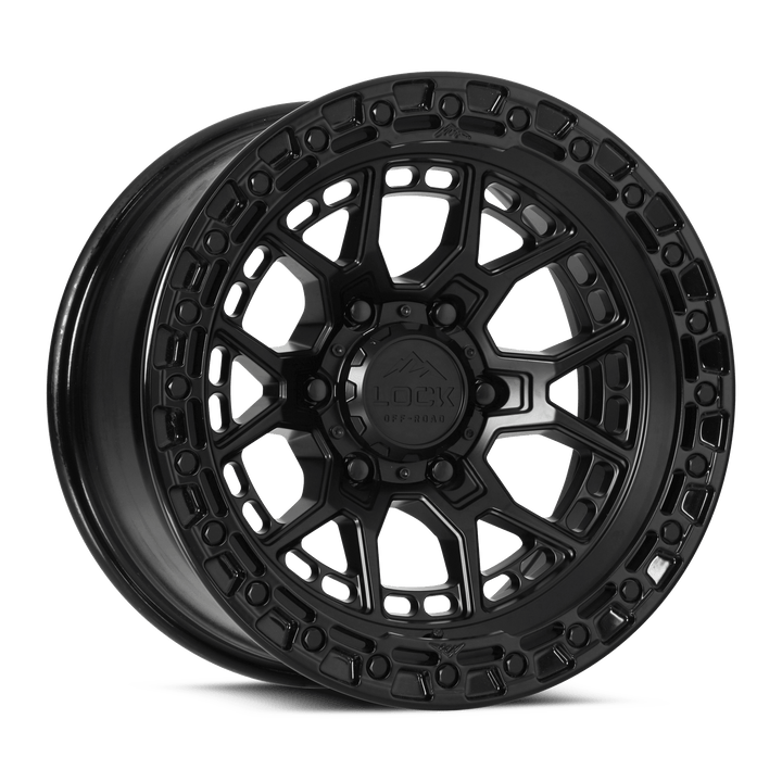Lock Off-Road COMMANDO- MATTE BLACK | GLOSS LIP