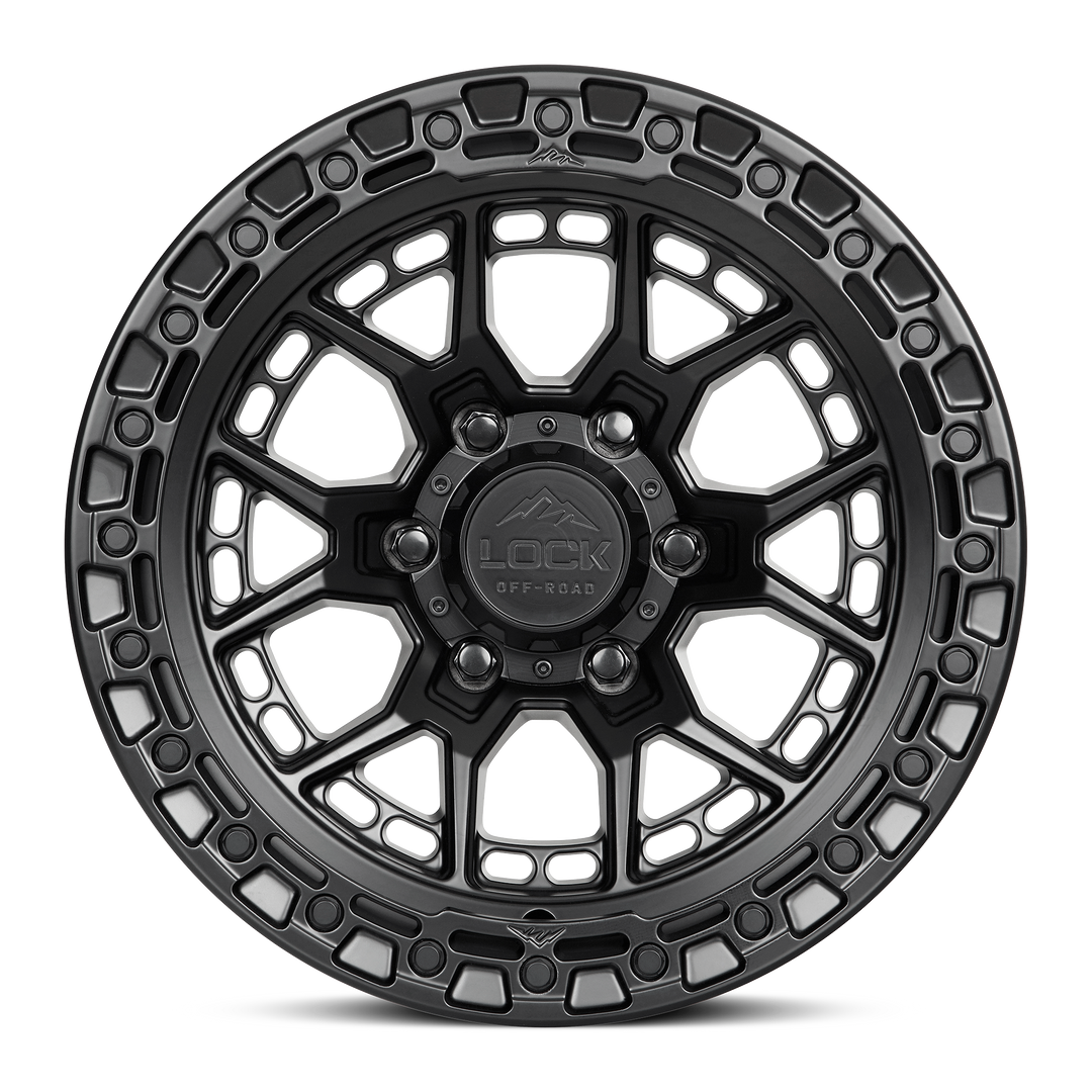 Lock Off-Road COMMANDO- MATTE BLACK | GLOSS LIP