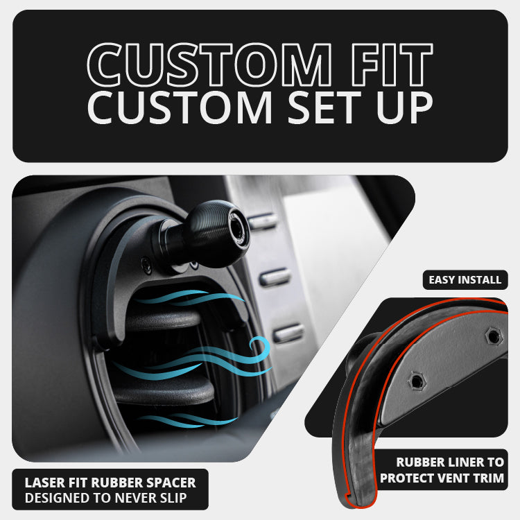 LINK™ Vent Mount Bracket | 2016-2023 Toyota Tacoma and 2014-2021 Toyota Tundra