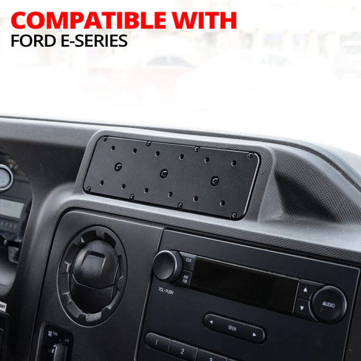 Fast AMPS Dash Bracket With Tablet Mount | 2009-2025 Ford E-Series (SCRATCH AND DENT ONLY)