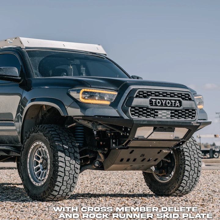 C4 Fabrication Rock Runner Front Bumper for Tacoma (2016-2023)