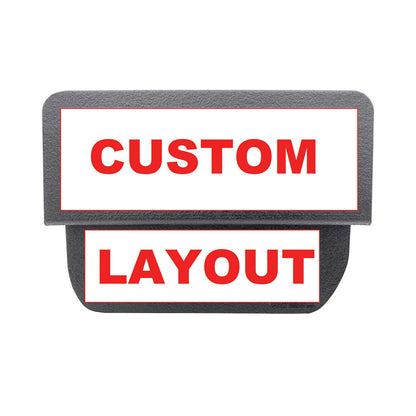 Meso Customs CUSTOM LAYOUT switch panel for Tacoma (2016-2023)