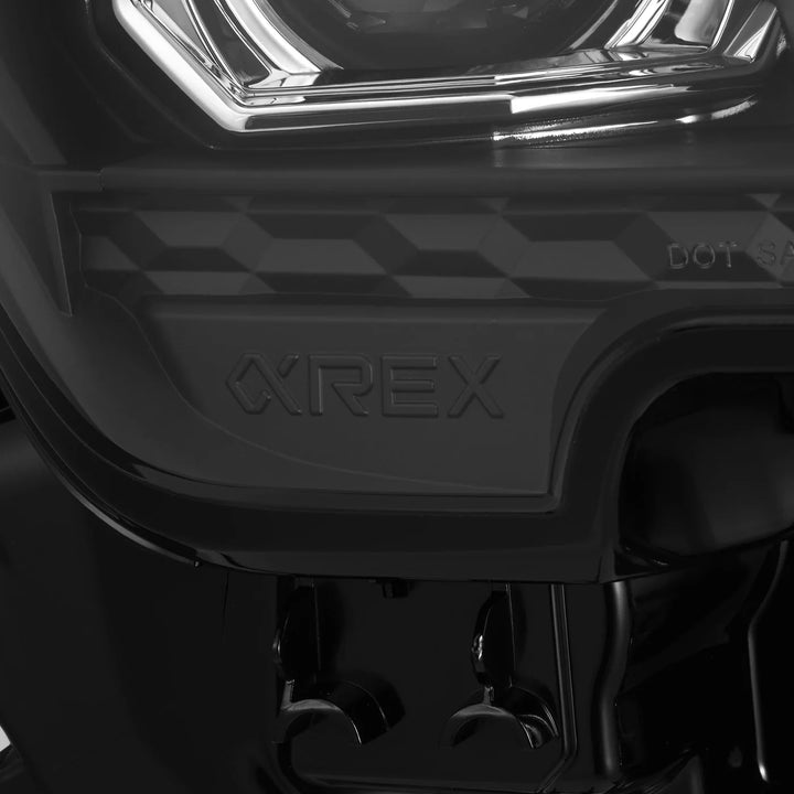Alpharex OG-Style LUXX-Series LED Projector Headlights Black for Tacoma (2024+) & 4Runner (2025+)
