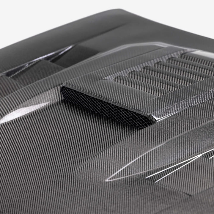 Seibon TS style Carbon Fiber Hood Tacoma (24+) &  4Runner (2025+)