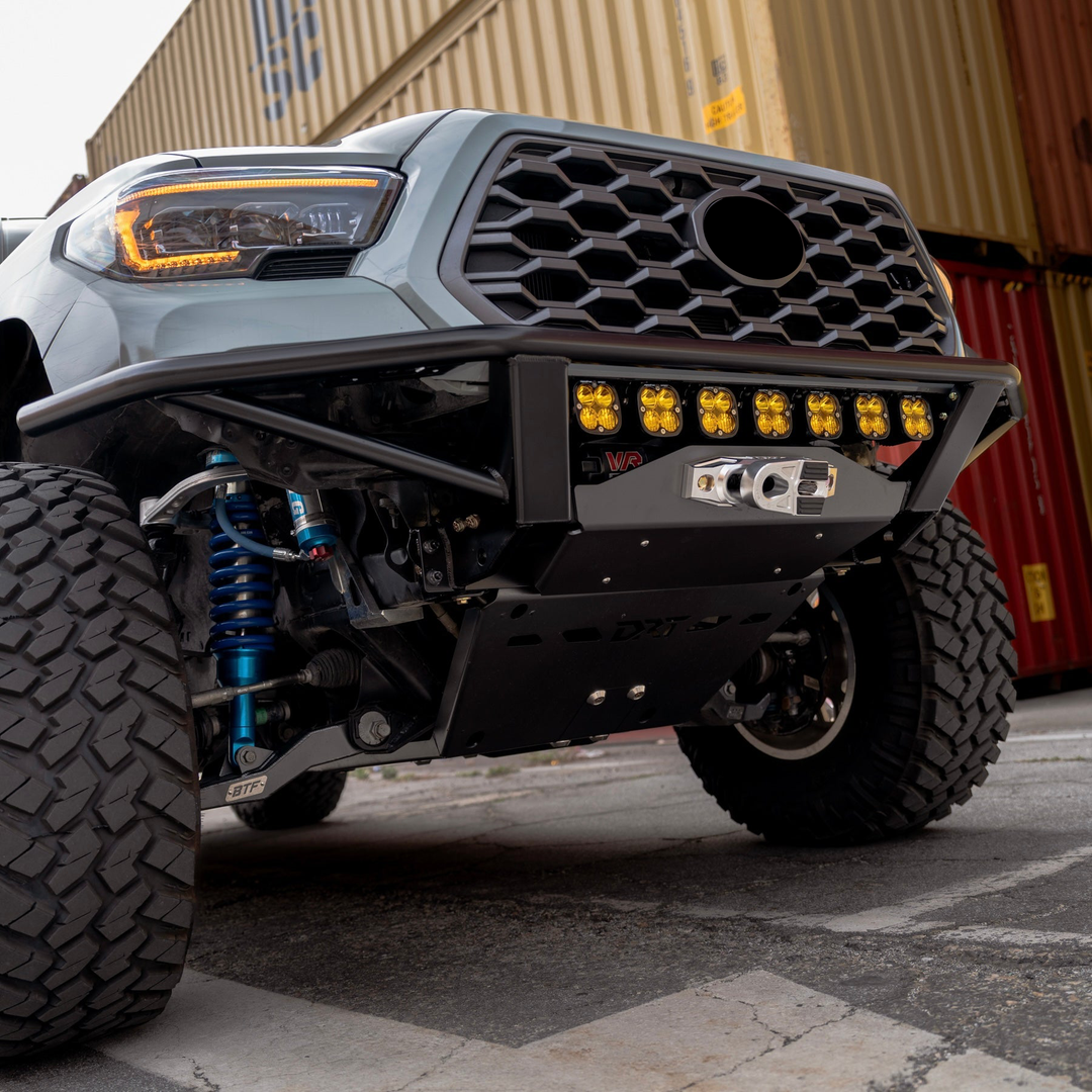 DRT Fabrication Crossmember Delete Front Bumper for Tacoma (2016-2023)