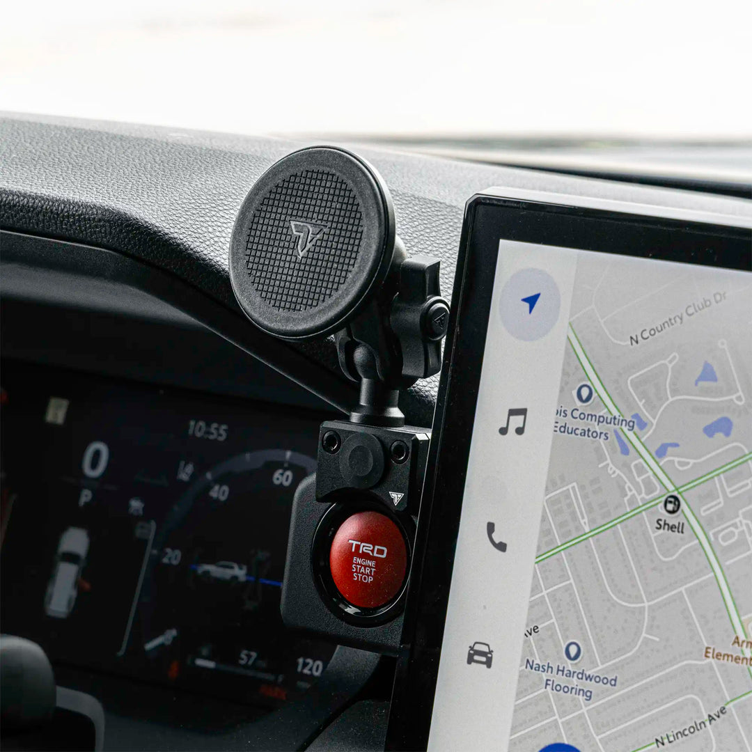 Tackform LINK™ Dash Clip with MagSafe Tackform Phone Holder for Tacoma (2024+)  (8" & 14" Screen) & 4Runner (2025+)