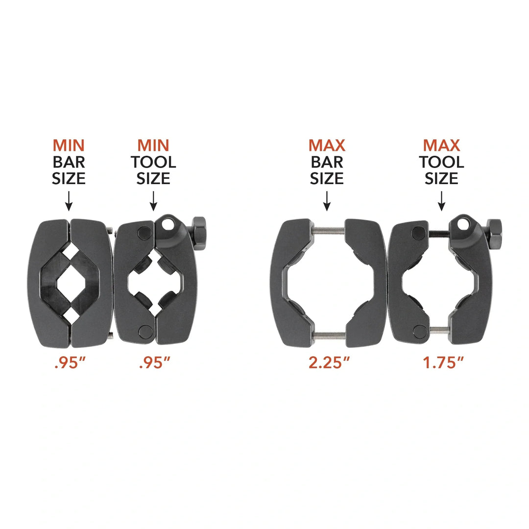 Cali Raised LED Gear Up Full Mounty Shovel/Axe Roll Bar Mount