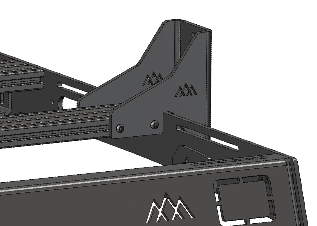 Backwoods Adventure Mods HD Awning Brackets for DRIFTR Roof Racks