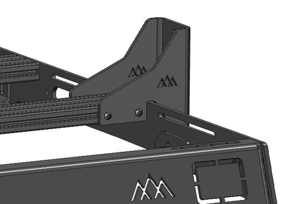 Backwoods Adventure Mods HD Awning Brackets for DRIFTR Roof Racks