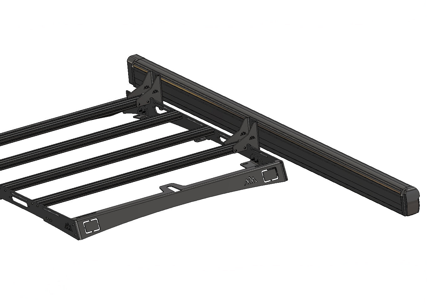 Backwoods Adventure Mods HD Awning Brackets for DRIFTR Roof Racks