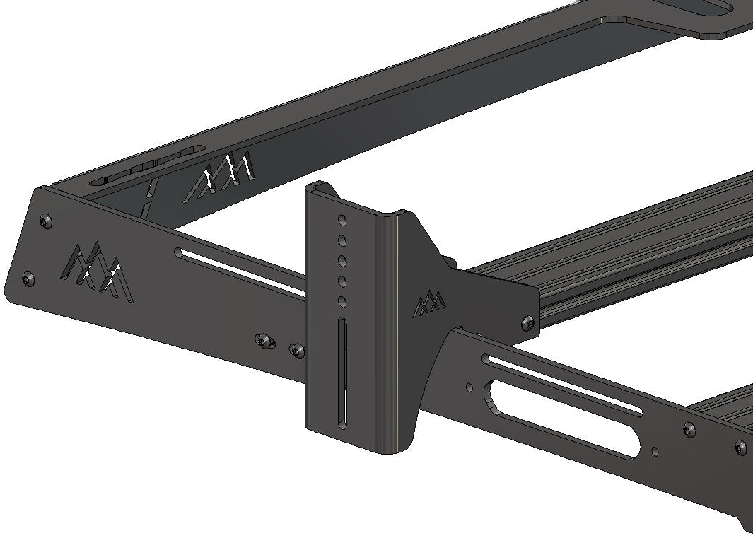 Backwoods Adventure Mods HD Awning Brackets for DRIFTR Roof Racks