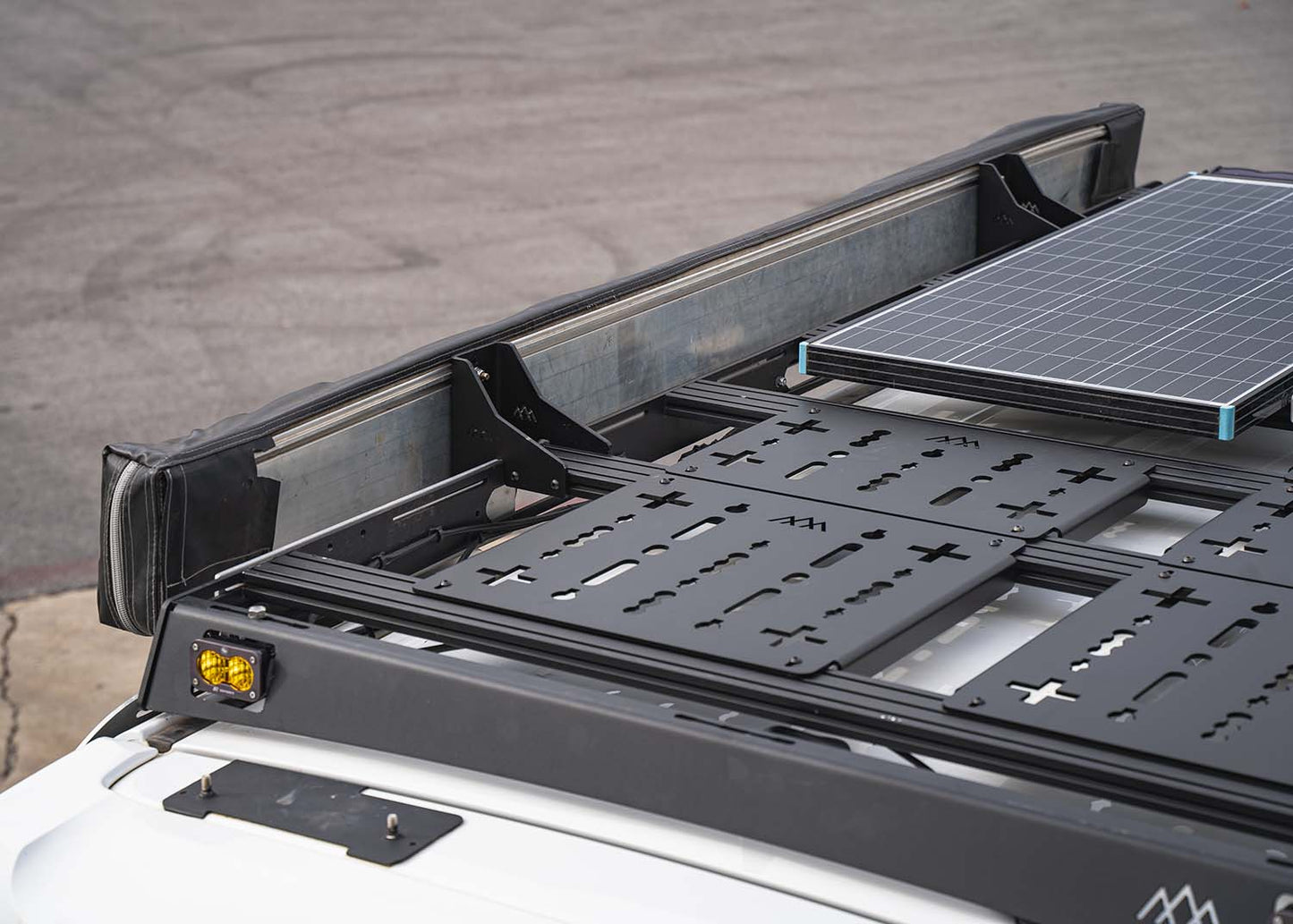 Backwoods Adventure Mods HD Awning Brackets for DRIFTR Roof Racks