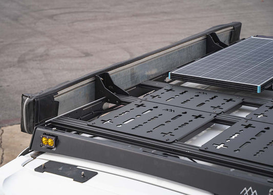 Backwoods Adventure Mods HD Awning Brackets for DRIFTR Roof Racks