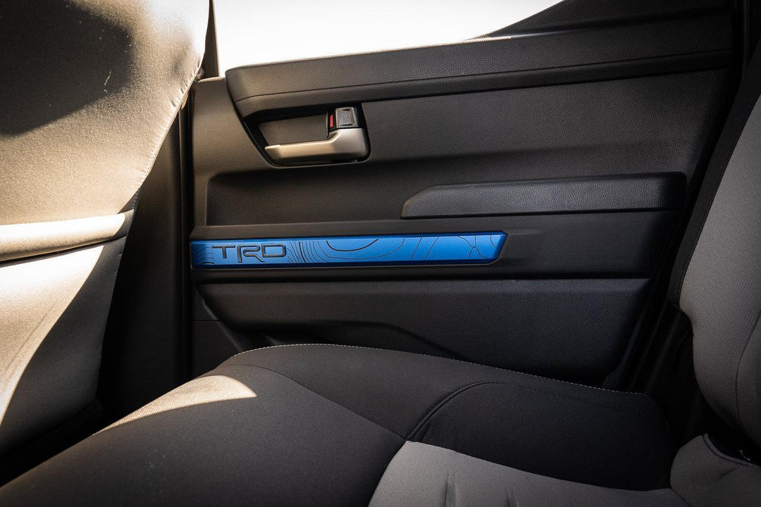 "TRD" Door Line Overlays - 2024+ Tacoma