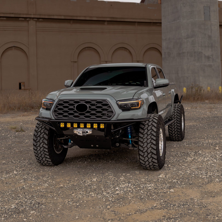 DRT Fabrication Crossmember Delete Front Bumper for Tacoma (2016-2023)
