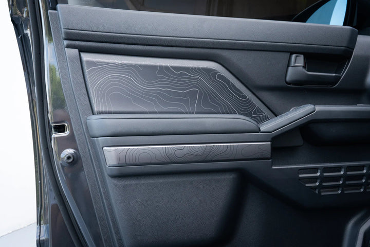 Door Topographic Map Overlays - *2025+ 4Runner