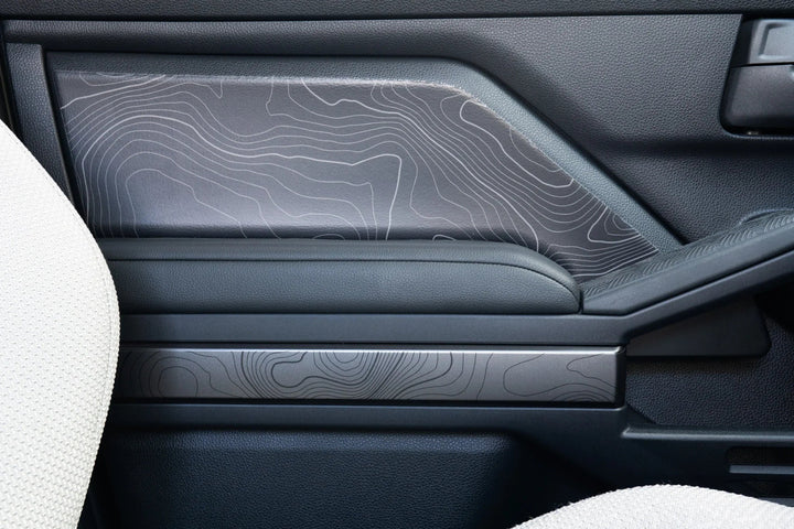 Door Topographic Map Overlays - *2025+ 4Runner