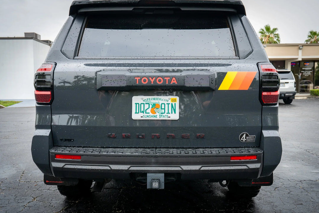 4RUNNER Topographic Rear Liftgate Emblem Overlays - 2025+ 4Runner