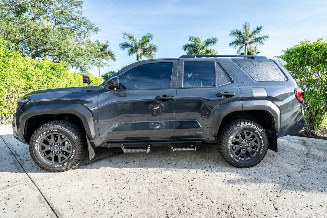 Topographic Rear Window Overlay V2 - 2025+ 4Runner
