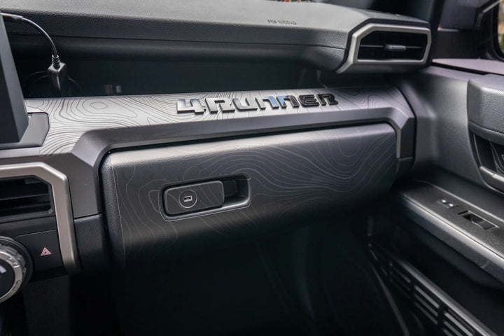 Topographic Glove Box Protection - 2024+ Tacoma / 2025+ 4Runner