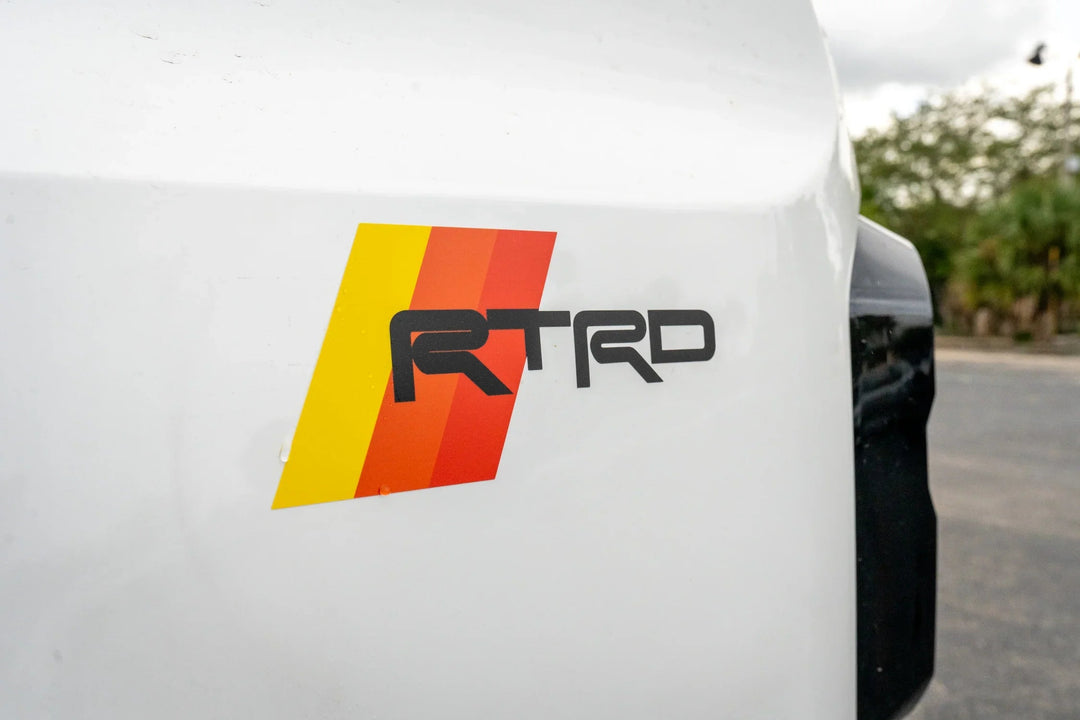 Heritage RTRD Fender Decals (Pair) fits all Toyota Vehicles