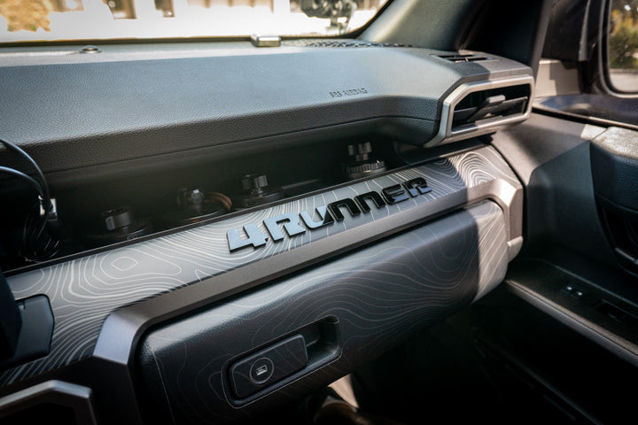 Full Width Topographic Dash Wrap - 2025+ 4Runner