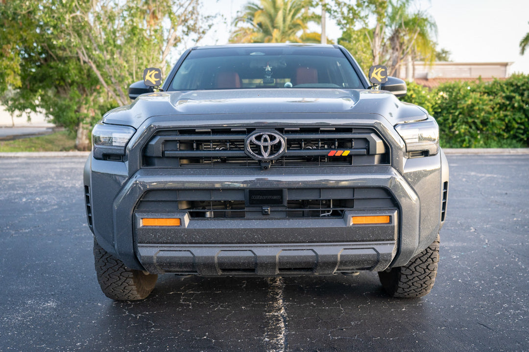 StickerFab Tri Color TRD Style Grille Emblem Version 2- 2024+ Tacoma / 2025+ 4Runner