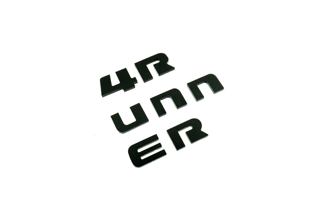 "4RUNNER" Dash Letters with Template - 2025+ 4Runner