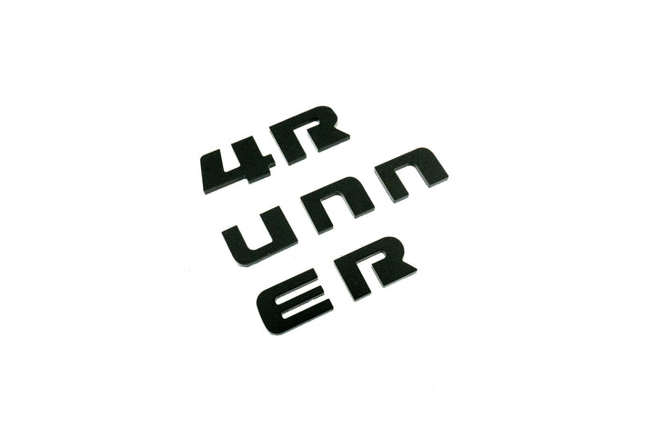"4RUNNER" Dash Letters with Template - 2025+ 4Runner