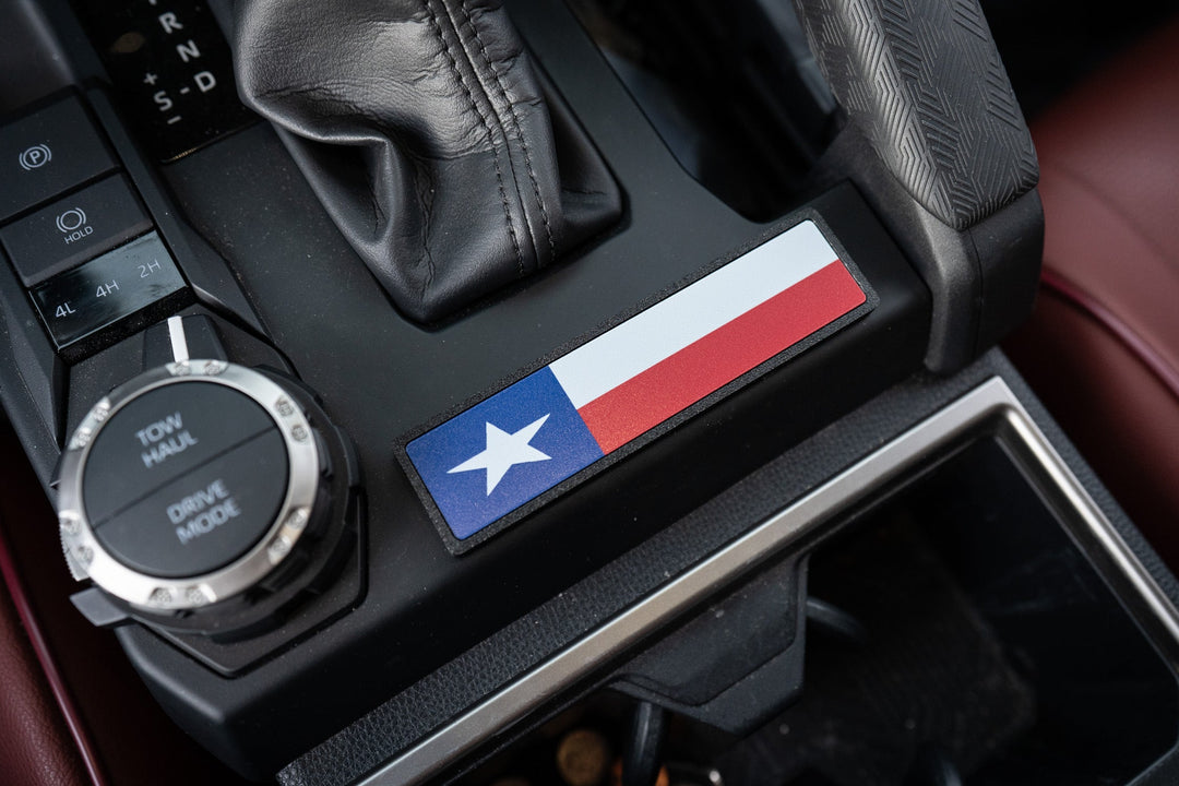 Shifter Trim Blank / Poverty Button Cover Plate - 2024+ Tacoma / 2025+ 4Runner