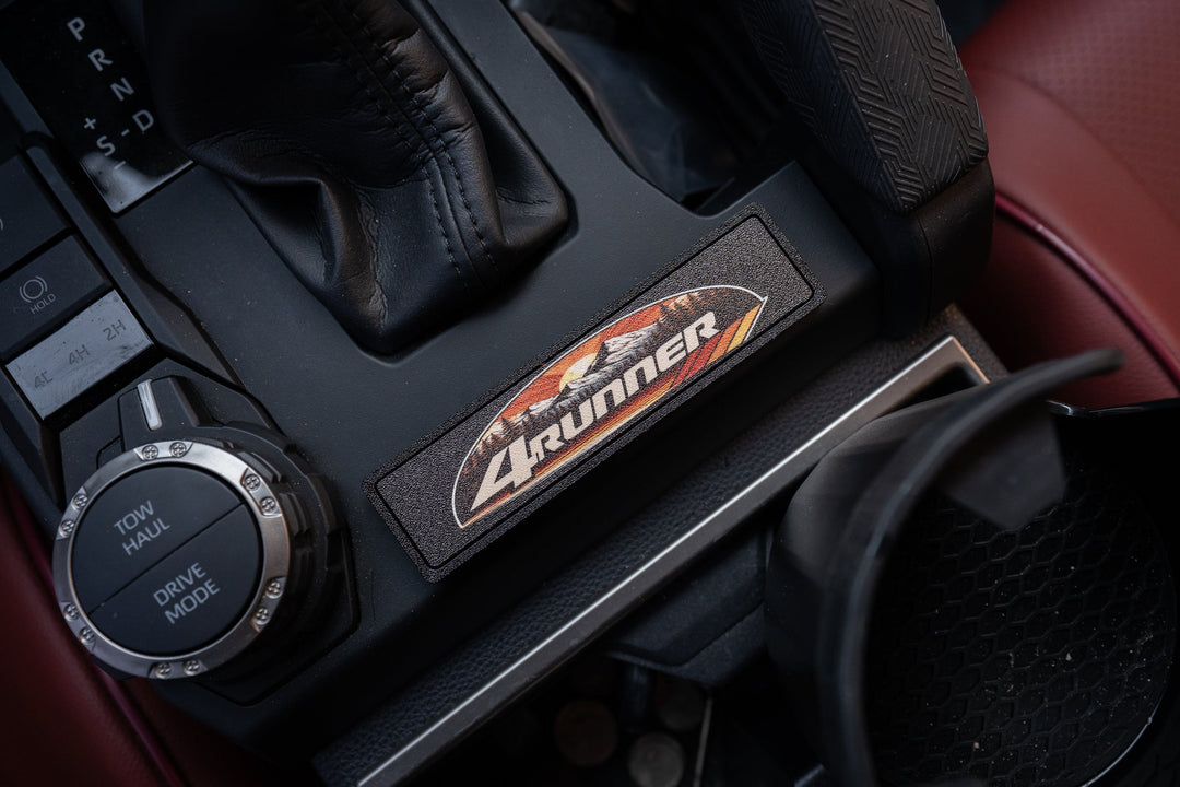 Shifter Trim Blank / Poverty Button Cover Plate - 2024+ Tacoma / 2025+ 4Runner