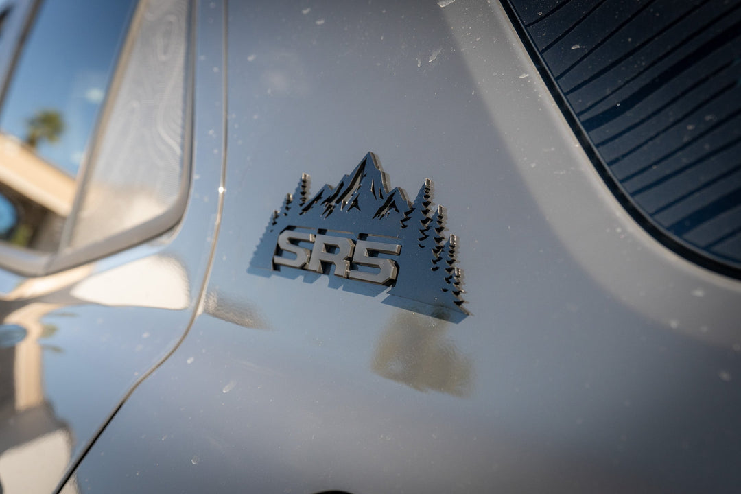 StickerFab Mountain Acrylic Emblem for SR5 for 4Runner SR5 (2025+)