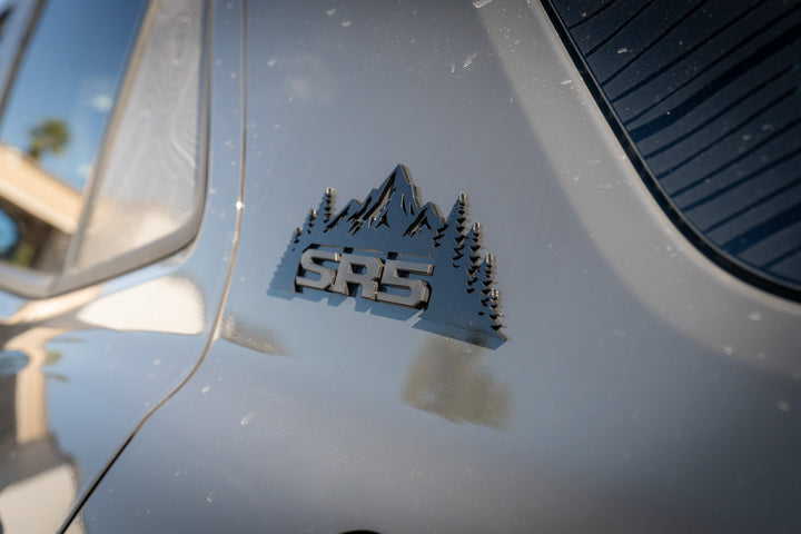 StickerFab Mountain Acrylic Emblem for SR5 for 4Runner SR5 (2025+)