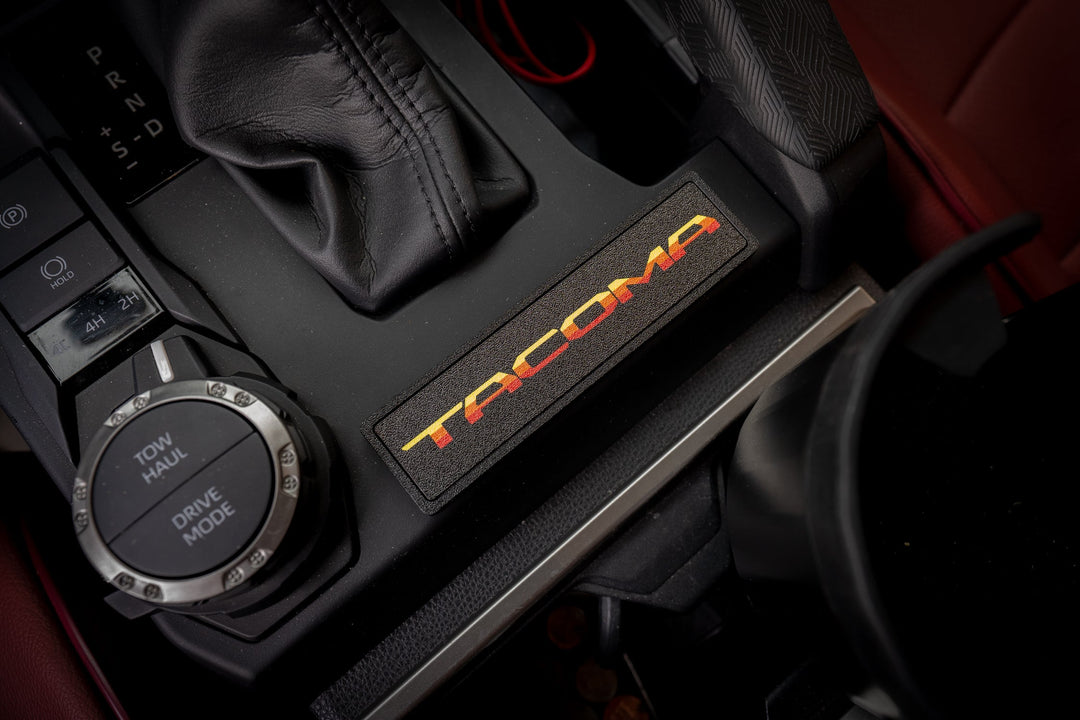 Shifter Trim Blank / Poverty Button Cover Plate - 2024+ Tacoma / 2025+ 4Runner