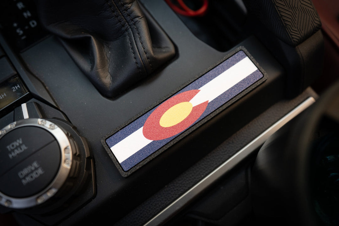 Shifter Trim Blank / Poverty Button Cover Plate - 2024+ Tacoma / 2025+ 4Runner
