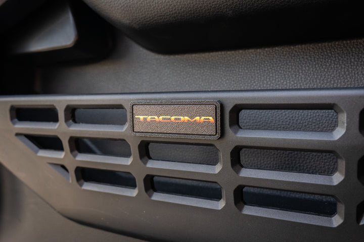 StickerFab Door Logo Inserts for Tacoma (2024+) & 4Runner (2025+)
